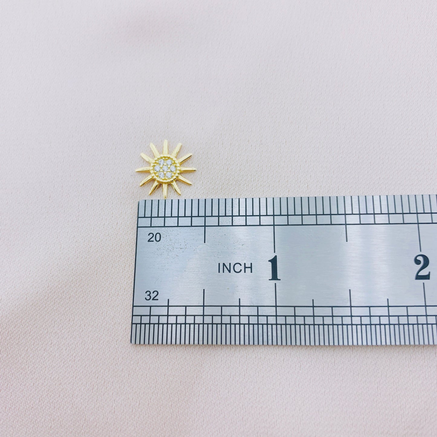 925 Silver Sunshine Stud Earring