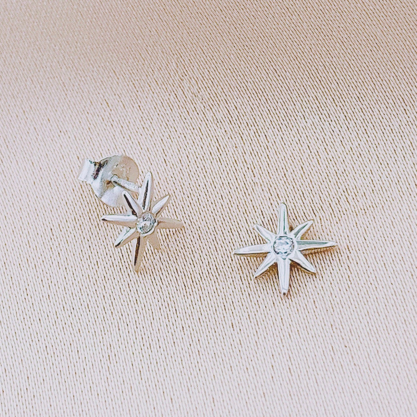 925 Silver Starburst Stud Earring