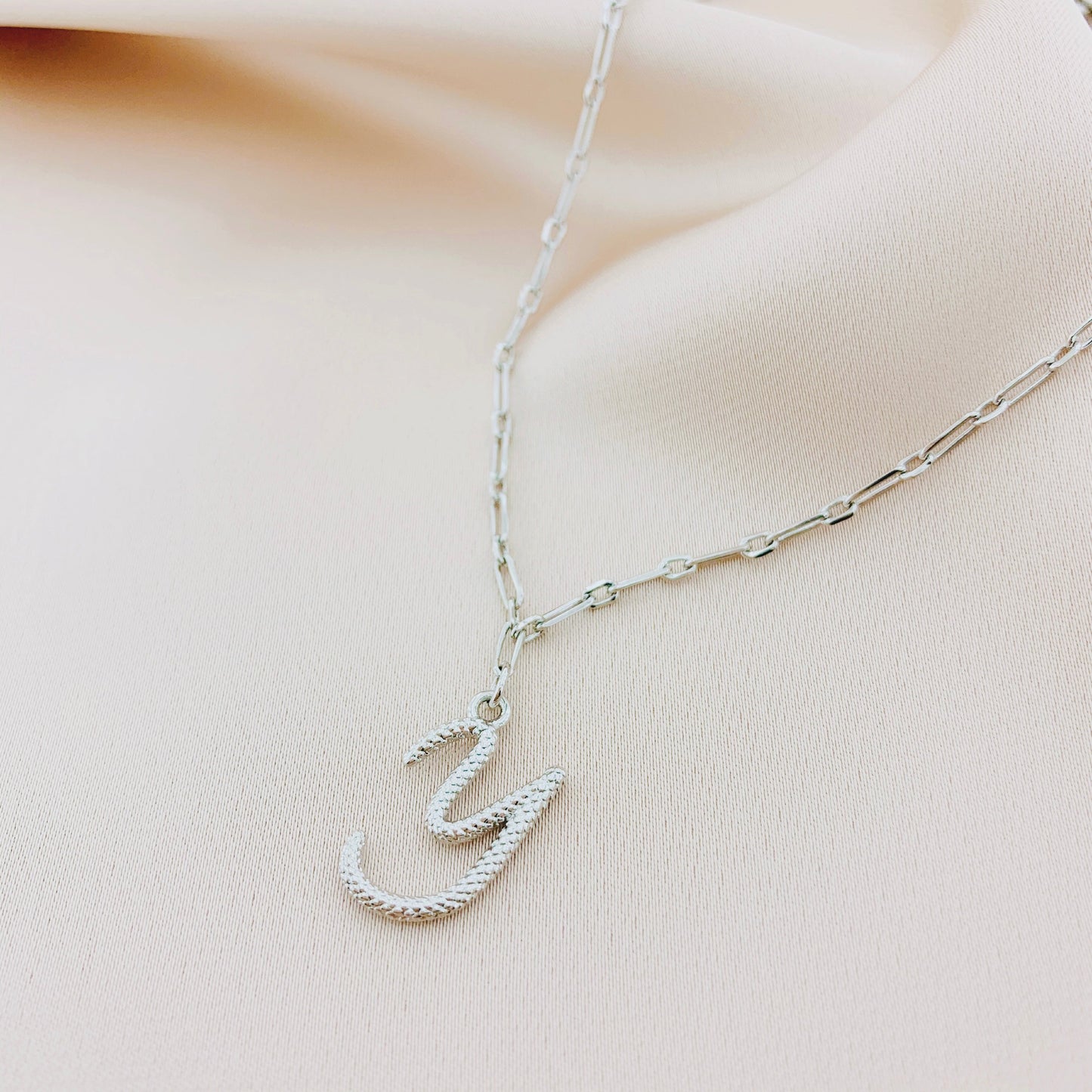 Women's Pendant Initial Letter Necklace