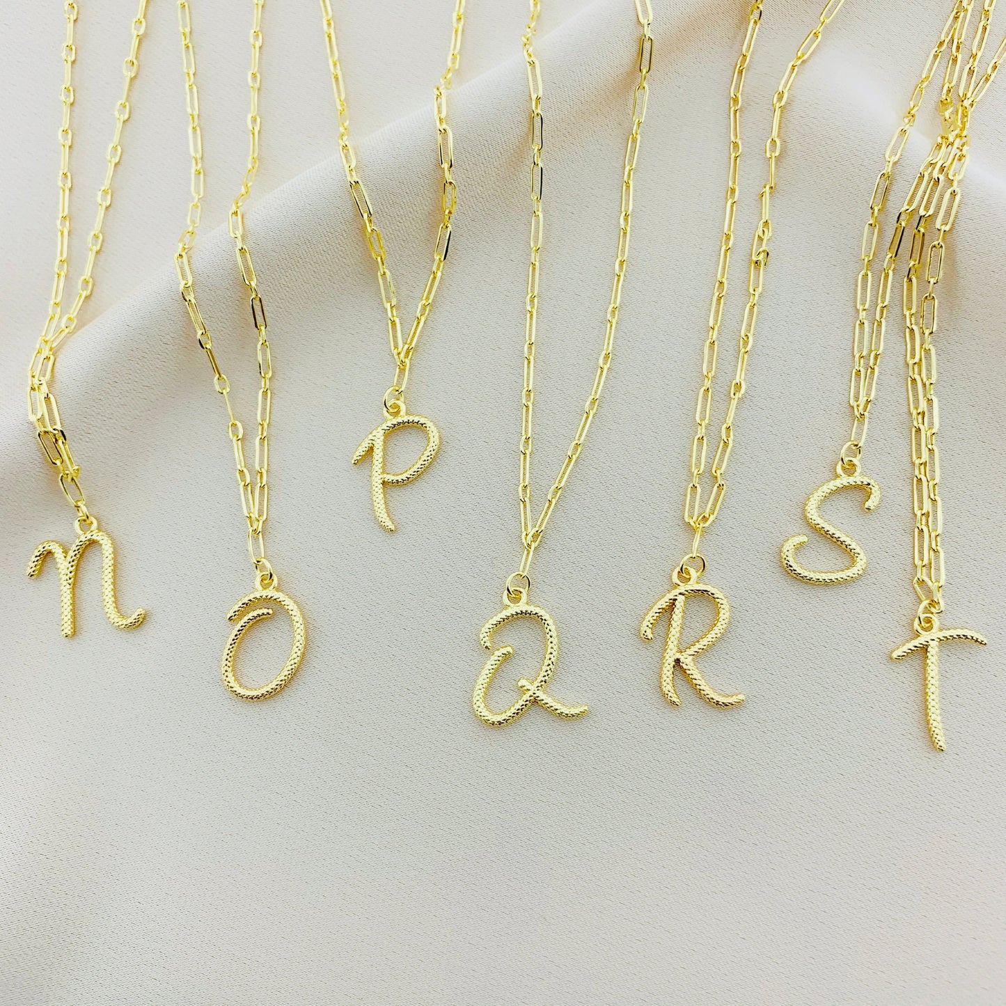 Women's Pendant Initial Letter Necklace